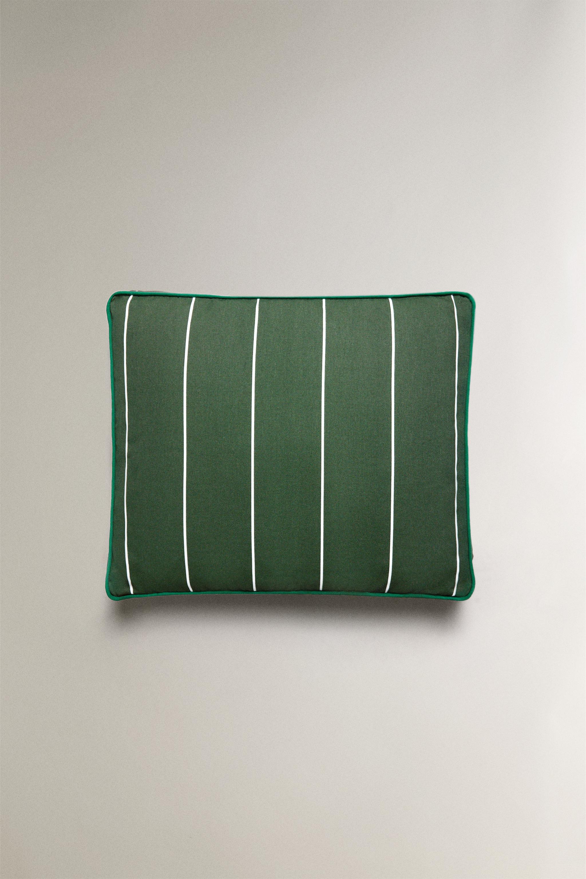 COUSSIN DE CHAISE À RAYURES